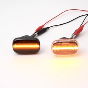 Carrie8 LED Dynamic Side Marker Turn Signal Lights for Toyota Celica T20 23 Corolla Caldina