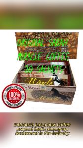 Authentic Sabah Miracle Coffee 1box [20 SACHET] exp: 01 2029
