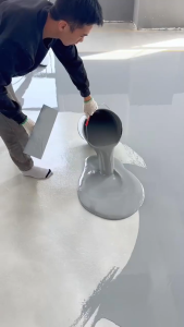 🔥1000G🔥3 In 1 Water-Based Epoxy Floor Paint Wear-Resistant Cement Floor Paint For Indoor And Outdoor Household Waterproof And Anti-Slip Paint