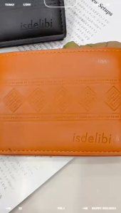 (WA05) PU Leather Man Casual Daily Wallet / Dompet Lelaki