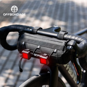OFFBONDAGE Bicycle Handlebar Bag Bicycle Bag Large Capacity Bike Front Lights Bike Front Bag MTB Road Cycling Bike Accessories