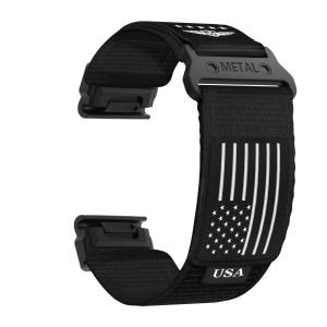 Cho Garmin Forerunner 265 255 dây đeo cổ tay 22mm 20mm Xem dây đeo cho Garmin Garmin Forerunner 165 645 245 ban nhạc nylon dây đeo