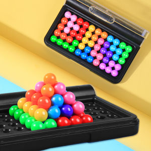 Lejier Wisdom Pyramid Magic Beads Large Battle Children Space Logic Thinking Training Intellectual Development Toys