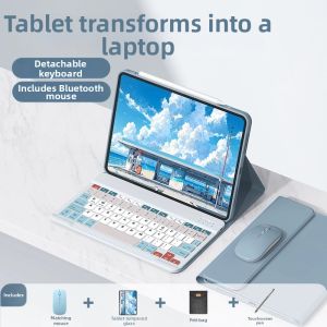YUANTANGBO | Multiple Device Compatible Tablet Keyboard Case With Bluetooth Detachable