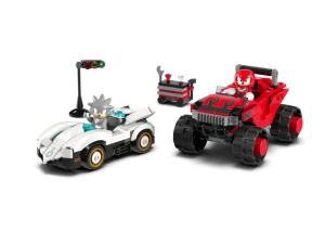 LEGO Sonic the Hedgehog 77118 Silvers Car vs. Knuckles Monster Truck (378 Pieces)