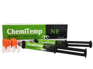 กาวซีเมนต์ทันตกรรมชั่วไม่ยูจีโนลสำหรับฟันบริดจ์ฟันปลอมวัสดุทันตกรรมชั่วคราวกาวชั่วคราว5mlx2 Estemp CharmTemp