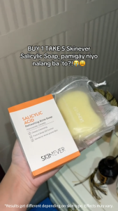 Buy 1 Take 1 | SKINEVER Salicylic Acid Soap Face & Body Oil Control Niacinamide Brightening Deeply Cleansing