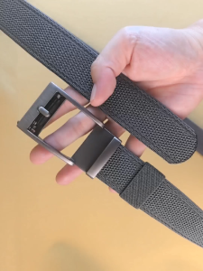 Người đàn ông của Nylon Thắt lưng vải bố với hợp kim kẽm khóa tự động 3.5cm rộng bền vải Thắt lưng công sở giản dị có thể điều chỉnh thắt lưng chiến thuật cho hàng ngày đi lại quần jeans