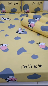 Sprei Motif Karakter Anak Anak Labubu Pink Blue Ready Size 120 160 180 Set - Lengkap Sarung Bantal Dan Guling -Lembut Adem Tidak Luntur Ready All Size