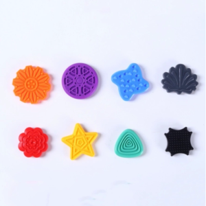 Sensory Stone Childrens Stress Relief Toy Soft Silicone Texture Worry Stone ADHD Hyperactivity Disorder Boredom Beating Touching Board