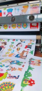 Decal trang trí lớp-Phòng Tiếng Anh- TA001