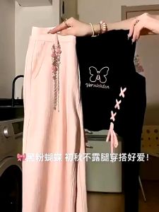 💥[A283] Áo len QC nữ Montoghi dệt kim THÊU HÌNH kèm THẮT DÂY phối khoét vai tay dài xinh xắn - L2M