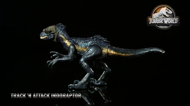 Jurassic World Dino Trackers Track n Attack Indoraptor Action