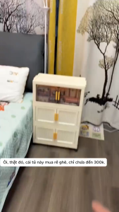 40-80cmTủ Nhựa Đựng 2/3/4/5/6 tầngTủ nhựa đựng đồ gấp gọn rộng chất liệu pp cao cấp không mùiBánh Xe Xoay 360°