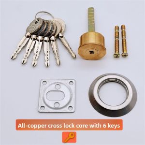 Anti-theft Lock Iron Door Pin Tumbler Home Door