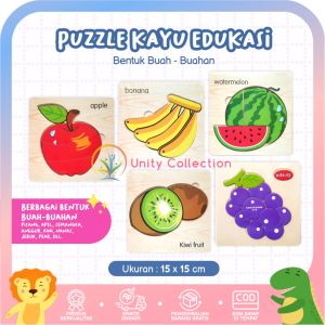Puzzle Kayu Aneka Buah: Mainan Edukasi untuk Anak