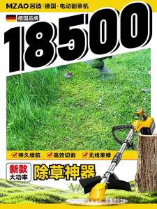 MZAO | Powerful Lithium Rechargeable Electric Grass Trimmer