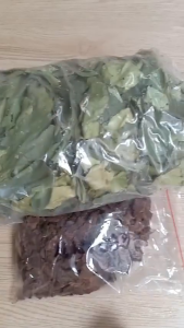 Daun Jeruk Nipis Kering Alami / Daun Kering Jeruk Nipis