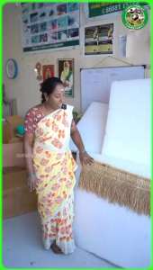 Paddy Toran/3.5 Feet Length/Natural Paddy Thorana For Main Door And Pooja Room