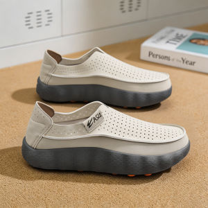 KANHAI | Comfortable Breathable Casual Business Soft Sole Increasing Shoes