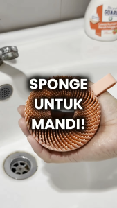HAYYLIFE Spons Mandi Bulat / Sikat Badan Silikon Dengan Gantungan Shower Brush Silicone HL-BCB999