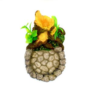 Rock Oasis Reptile Corner Bowl – Nature-Inspired Dish Plate for Wilderness Pet Feeding