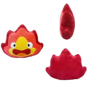 Bandai | Cute Cartoon Calcifer Fire Plush Childrens Christmas Gift 24CM