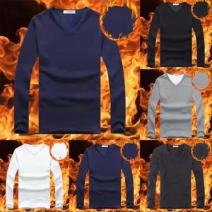 Áo Lông Tay Dài Giữ Nhiệt Siêu Ấm Nam Vào Mùa Đông Có Lông Bên Trong HOT Trend 2025