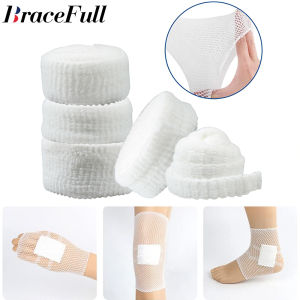 Elastic Net Dressing Tubular Bandage Non Woven Fabric Breathable Wound Dressing Stretch Bandage for Thumb Toes