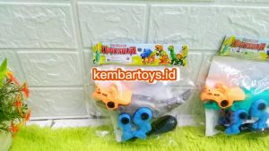 BBR-270 Mainan Edukasi Anak DIY MEKANIK CILIK 1PCS Dinosaurus plus Obeng Dino Lucu Warna Warni