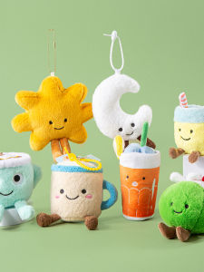 GUAIBUDIAN | Cartoon Cute Beverage Shaped Plush Toy Creative Desk Ornament