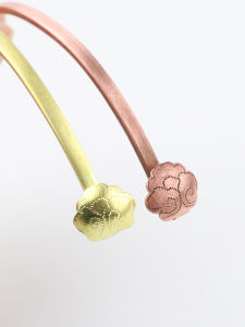 Shanbaiji Small Purple Copper Water Basin Spoon Calligraphy Inkstone Brush Holder Droplet Spoon Premium Quality Stationery