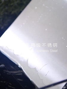 316 Stainless Steel Cutting Board Double-sided Chopping Board Kitchen Antibacterial Anti-Mould Multifunctional Papan Pemotong