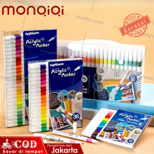Hightune Acrylic Marker Set Spidol Akrilik DIY Painting