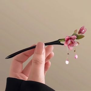 New Chinese Style Fringe Lotus Tassels Hairpin