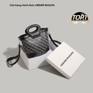 URCDN RDALVO | Túi Xách Tay Quai Vai Chéo Hoa Văn Retro