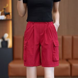 Quần Dài Công Sở Ice Silk Nhanh Khô Cho Nữ Mùa Hè 2025 Quần Dài Harem Cạp Cao Quần Thể Thao Thường Ngày Quần Dài Năm Phần Mỏng