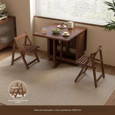 DONGMU | Folding Solid Wood Dining Table