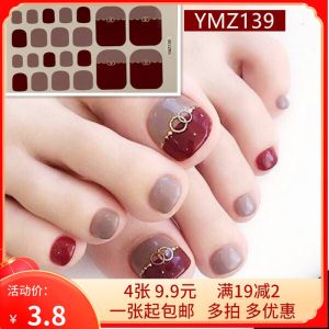 Manicure Feet Nail Sticker Paper Nail Stickers Waterproof Net Red  Kids Young Adult Nail Stickers Foot Stickers Nail Sticker