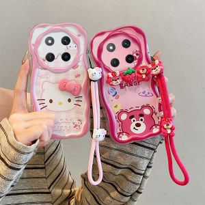 New Phone Case Honor X9C Honor 400 Lite Pro 5G Hot Cute Cartoon Fashion Hello Kitty Kuromi Strawberry Bear 3D Dolls Silicone Soft Casing with Lanyard 2025