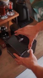 IKAPE V2 Knock BoxEspresso Grounds OrganizerAnti-slip Bevel Coffee Knock BoxBarista Tool Enhanced for Better Manipulation