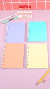 Ruled Notebook Diary Agenda Buku Catatan Bergaris Joyko NB-744 A6