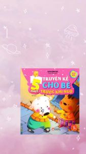 5 phút truyện kể cho bé rước khi ngủ - Ham học (sách bản quyền) (60k) - tái bản