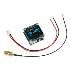 Aideepen | 1kHz to 100MHz Frequency METER OLED Frequency Display High-Precision Frequency Counter FOR RF Measurement Ham radio transceiver