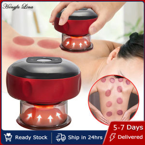 Hengfa Lina Electric Vacuum Cupping Massage Body Cups Anti-Cellulite Therapy Massager for Body Electric Guasha Scraping Fat Burning Slimming
