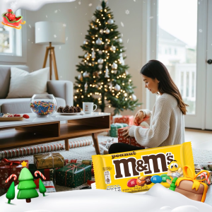 [Outer Deals] M&MS Peanut Chocolate Single Chocolate Crunchy 37g (24s)