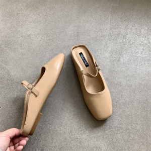 French Style Womens Semi-Flip Flops Easy Wear