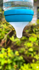 Comboer newborn botol susu bayi kaca 160/240ML Bottle susu newborn anti kolik +Case anti shock