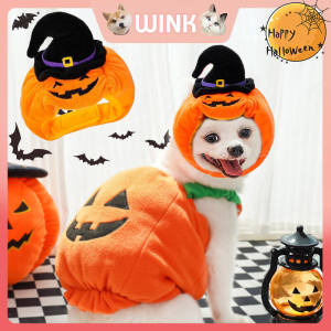 Small Dog Pumpkin HatCat Halloween HatWarm Velvet Pumpkin Hat For Tiny Dog CatCute Plush Hat For Pets