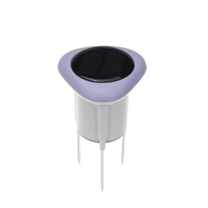 Yieryi Smart Solar Soil Sensor ZigBee Soil Moisture & EC/Temperature Sensor for Gardening | Tuya Compatible | App Remote Control | Solar Powered | Adjustable Parameters | Works with Smart Home Systems